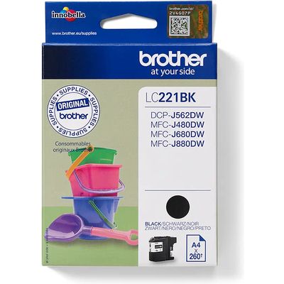 Cartuccia stampante Brother LC-221BK - Nero