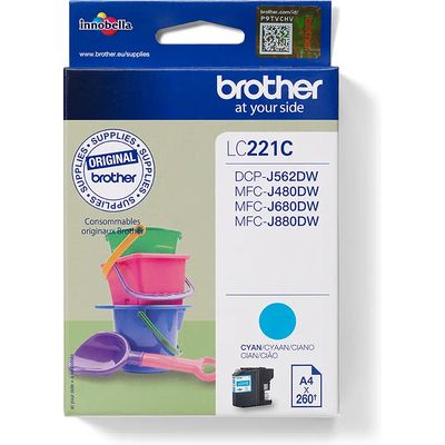 Cartuccia stampante Brother LC-221C - Ciano