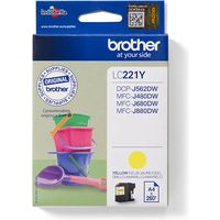 Cartuccia stampante Brother LC-221Y - Giallo