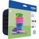 Cartuccia stampante Brother LC-221VALBP - 4 colori Multipack