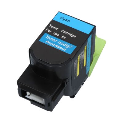Toner compatibile Lexmark 80C2SC0 (802SC) - Ciano
