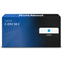Toner compatibile Canon C-EXV 34 C - Ciano