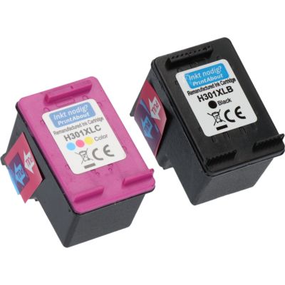 Cartuccia compatibile HP 301XL (N9J72AE) - Nero + 3 Colori Alta Capacità Multipack