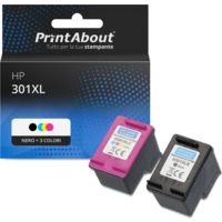 Cartuccia compatibile HP 301XL (N9J72AE) - Nero + 3 Colori Alta Capacità Multipack