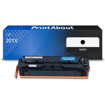 Toner compatibile HP 201X (CF400X) - Nero Alta capacità