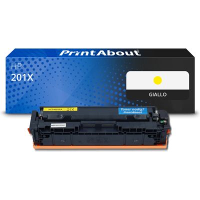 Toner compatibile HP 201X (CF402X) - Giallo Alta capacità