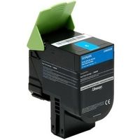 Toner Lexmark 24B6008 - Ciano