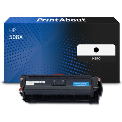 Toner compatibile HP 508X (CF360X) - Nero Alta capacità