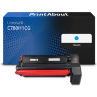 Toner compatibile Lexmark C780H1CG - Ciano Alta capacità