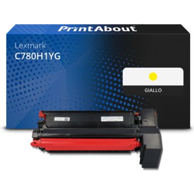 Toner compatibile Lexmark C780H1YG - Giallo Alta capacità