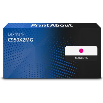 Toner compatibile Lexmark C950X2MG - Magenta Capacità extra-elevata