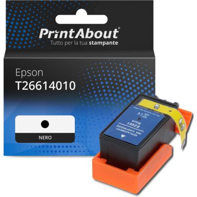 Cartuccia compatibile Epson T26614010 - Nero Alta capacità