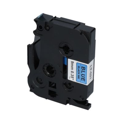 Nastro compatibile Brother TZe-521 - Nero su blu (9 mm)