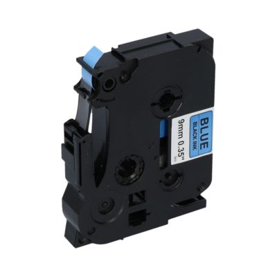 Nastro compatibile Brother TZe-521 - Nero su blu (9 mm)