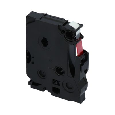 Nastro compatibile Brother TZe-222 - Rosso su bianco (9 mm)