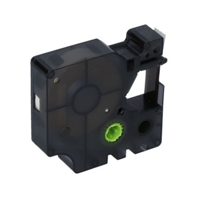 Nastro compatibile Dymo 40910 (S0720670) - Nero su trasparente (9 mm)