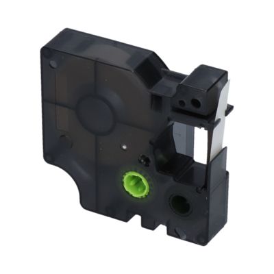 Nastro compatibile Dymo 40910 (S0720670) - Nero su trasparente (9 mm)