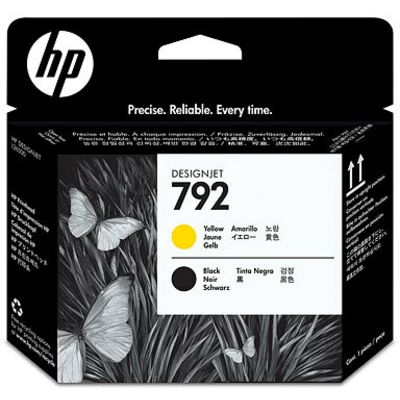 Testina di stampa HP 792 (CN702A) - Nero + giallo