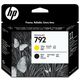 Testina di stampa HP 792 (CN702A) - Nero + giallo