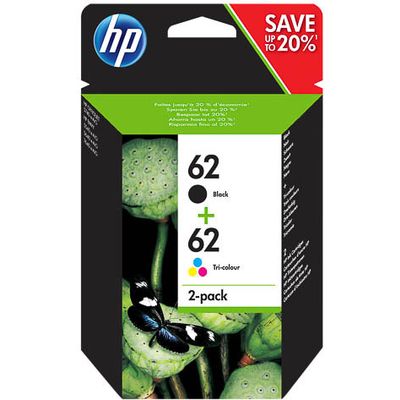 Cartuccia stampante HP 62 (N9J71AE) - Nero + 3 colori Multipack