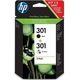 Cartuccia stampante HP 301 (N9J72AE) - Nero + 3 colori Multipack