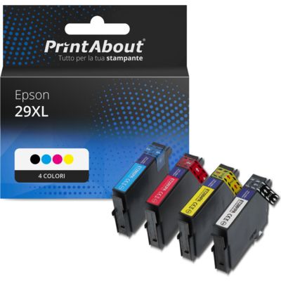 Cartuccia compatibile Epson 29XL (T2996) - 4 colori Multipack