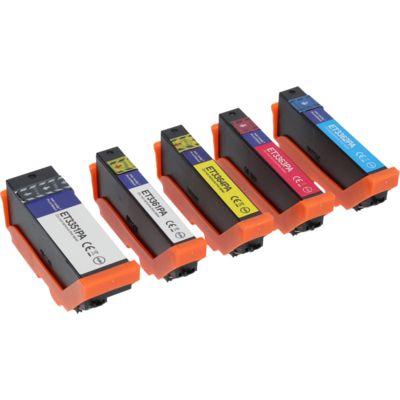 Cartuccia compatibile Epson 33XL (C13T33574012) - 5 colori Alta capacità Multipack