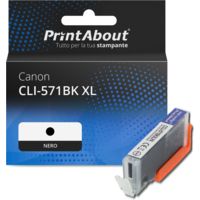 Cartuccia compatibile Canon CLI-571BK XL - Nero Alta capacità