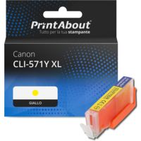 Cartuccia compatibile Canon CLI-571Y XL - Giallo Alta capacità