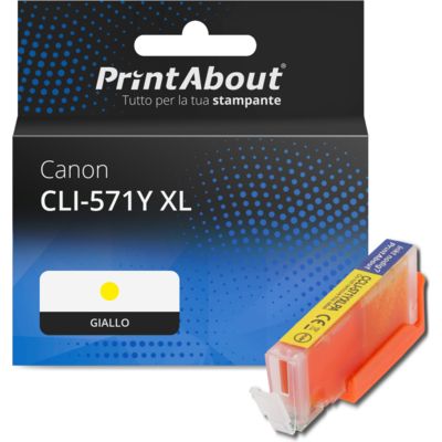 Cartuccia compatibile Canon CLI-571Y XL - Giallo Alta capacità