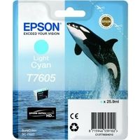 Cartuccia Epson T7605 (C13T76054010) - Ciano chiaro