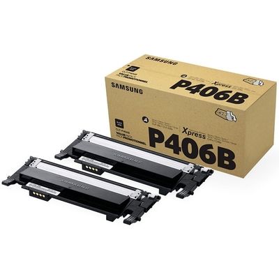 Toner Samsung CLT-P406B/ELS (SU374A) - 2x Nero Multipack
