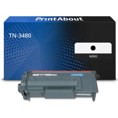 Toner compatibile Brother TN-3480 - Nero Alta capacità