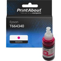 Cartuccia compatibile Epson T664340 - Magenta