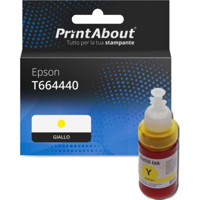 Cartuccia compatibile Epson T664440 - Giallo