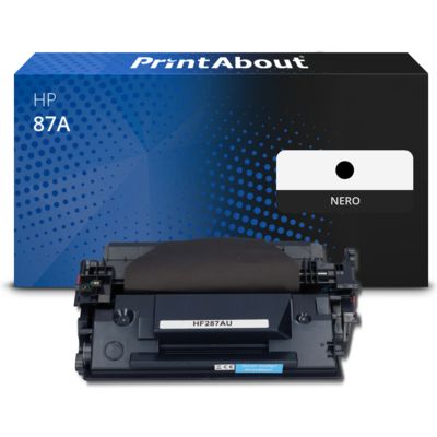 Toner compatibile HP 87A (CF287A) - Nero