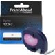 Nastro compatibile Dymo 12267 (S0721530) - Nero su trasparente (12 mm)