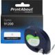 Nastro compatibile Dymo 91200 (S0721510) - Nero su bianco (12 mm)