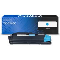 Toner compatibile Kyocera TK-5140C - Ciano