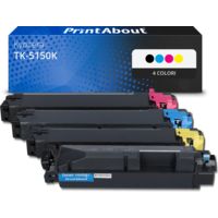 Toner compatibile Kyocera TK-5150K - 4 colori Multipack