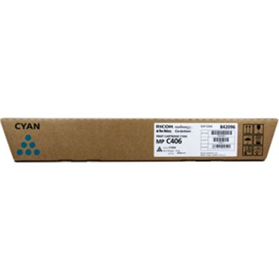 Toner Ricoh 842096 (MP C406) - Ciano