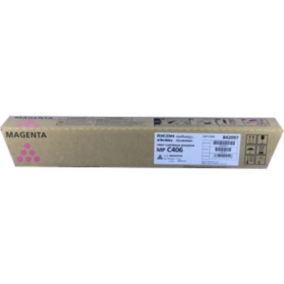 Toner Ricoh 842097 (MP C406) - Magenta