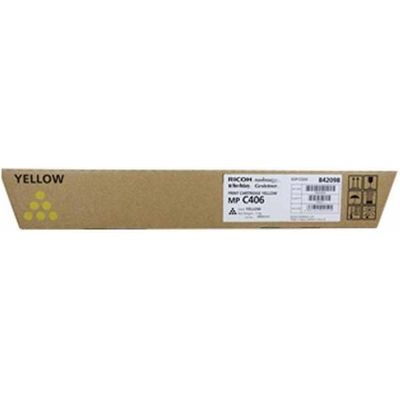 Toner Ricoh 842098 (MP C406) - Giallo