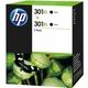 Cartuccia HP 301XL (D8J45AE) - 2x nero ad alta capacità Multipack