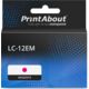 Cartuccia compatibile Brother LC-12EM - Magenta