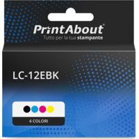 Cartuccia compatibile Brother LC-12EBK - 4 colori Multipack