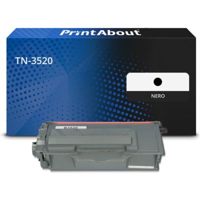 Toner compatibile Brother TN-3520 - Nero Capacità extra-elevata
