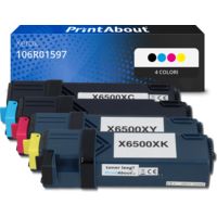 Toner compatibile Xerox 106R01597 - 4 colori Multipack