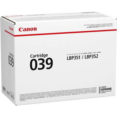 Toner Canon 039 BK  - Nero