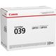 Toner Canon 039 BK - Nero